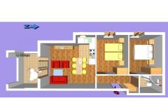 Apartmány Jelena i Bojka Apartmán 3 - Bojka3 foto 1