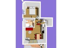 Apartmány Podest - Baška Voda Apartmán 1 - A1 foto 3