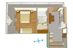 Apartmány Skrabic Apartmán 3 foto 5