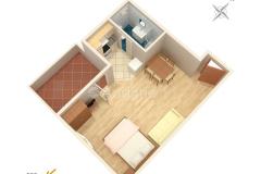 Apartmány with sea view Cihorich Apartmán 4 - studio foto 1