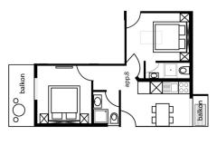 Apartmány Tilda Apartmán 3 - Tilda8 2+2 foto 2