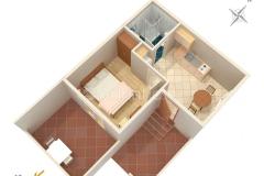 Apartmány Katica Apartmán 4 - A2 foto 2