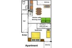 Apartmány Vini i Ivana Apartmán 2 foto 5