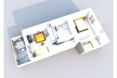 Apartmány Rukelj. Apartmán 1 - AP-2+3 foto 1