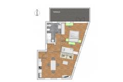 Apartmány Stafilic Apartmán 2 - Blue sea 4 foto 4