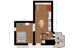 Apartmány Funtana  Apartmán 2 - Cecilia foto 2