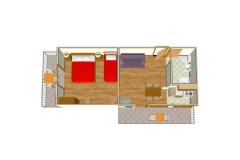 Apartmány Glavina Apartmán 3 - A2+2 foto 4