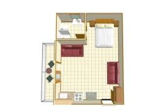 Apartmány and rooms Gojak Milenka Apartmán 5 - APSTUDIO 6 foto 4