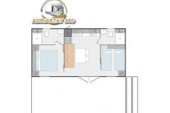 Mobilehome Adriastay 360 Apartmán 1 - Kućica 263 foto 5
