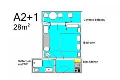 Apartmány Zorka Apartmán 2 - STUDIO foto 4