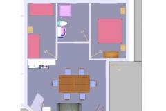 Apartmány Micka Apartmán 4 - Apartman E foto 5