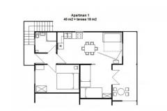 Apartmány Mira Apartmán 1 - Apartman 1 foto 1