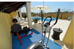 Apartmány Simoni Apartmán 1 - pool foto 1