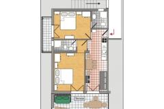 Apartmány Dora Apartmán 2 - B4 foto 4