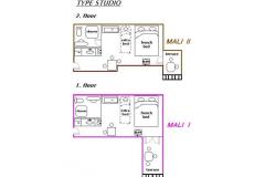 Apartmány Villa Branka Apartmán 3 - MALI I_II foto 2