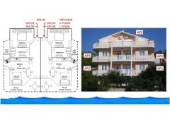Apartmány Villa Marija Apartmán 1 - AP1/AP2 foto 1