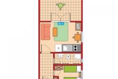 Apartmány Aniva Apartmán 2 - A2 foto 2