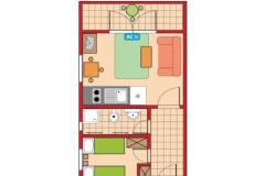 Apartmány Aniva Apartmán 3 - A3 foto 2