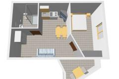Apartmány Gogi Apartmán 3 - A3 foto 2