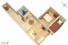 Pansion Katić Apartmán 4 - A14 foto 1