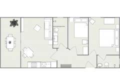 Apartmány Ksenija Apartmán 2: (4+0) - A4 rozi foto 1