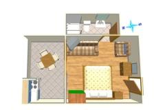 Vila Milenka, Apartmány Drago Apartmán 2 - A2+1 foto 5