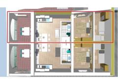Apartmány Babić A4 Apartmán 1 - Apartman 1 foto 1