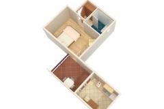 Apartmány Ostrog - Zaostrog Apartmán 4 - Ap 4 foto 3