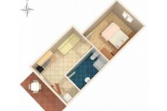 Apartmány Ostrog - Zaostrog Apartmán 6 - Ap 6 foto 4
