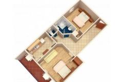 Apartmány Ostrog - Zaostrog Apartmán 5 - Ap 5 foto 1