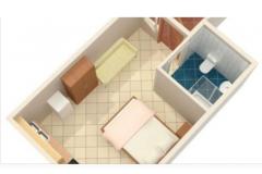 Apartmány Ostrog - Zaostrog Apartmán 7 - Studio 7 foto 5