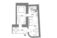 Apartmány Ružica  Apartmán 3 - Dora foto 1