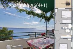 Apartmány Reljic Apartmán 4 - A6(4+1) foto 3
