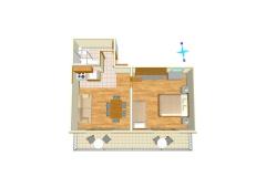 Apartmány Brajkovic Apartmán 1 - AP3 2+2 foto 4