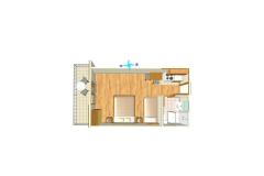 Apartmány Brajkovic Apartmán 4 - AP6 3+0 foto 4