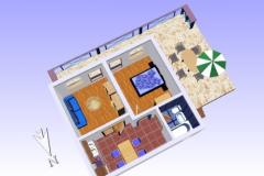 Apartmány Šapat mora Apartmán 4 - Modri foto 1