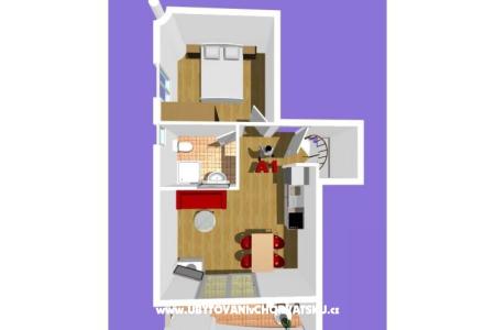 Apartmány Podest - Baška Voda foto 4