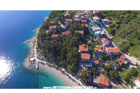 Apartmány Hrvoje Brela Chorvátsko