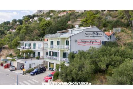 Apartmány Maraska i Anamaria Brela Chorvátsko