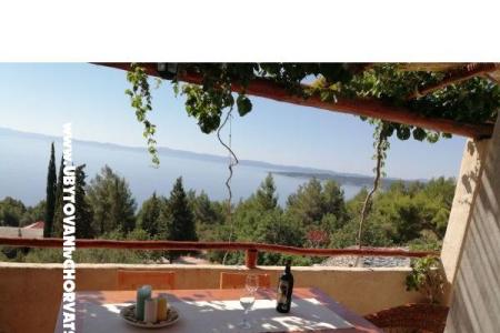 Kamenný dom za odmor Ostojić ostrov Hvar Chorvátsko