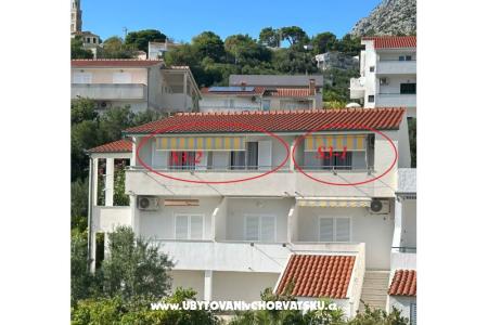 Apartmány Franka Igrane Chorvátsko