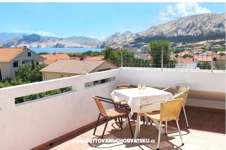 Apartmány Mirjana - Baška foto 2