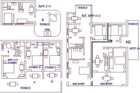 Apartmány Tudor Krk foto 2