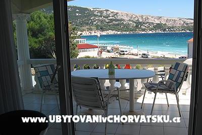 Baška Apartmány Juras ostrov Krk Chorvátsko