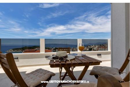 Luka's view Makarska Chorvátsko