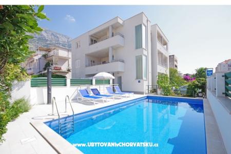 Apartmány Srzić Makarska Chorvátsko