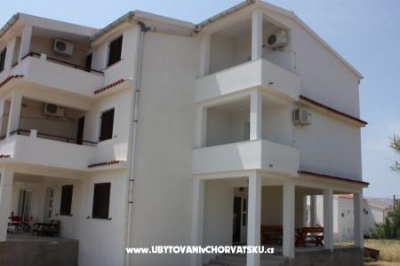 Apartmány  Bane ostrov Pag Chorvátsko