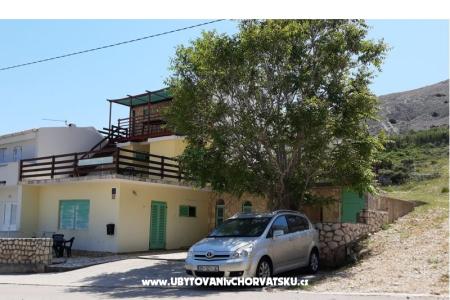 Apartmány Cajner Pag ostrov Pag Chorvátsko