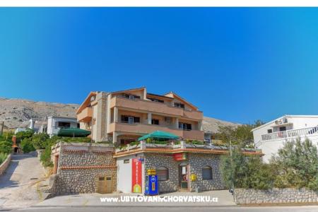 Apartmány Palčić Pag ostrov Pag Chorvátsko