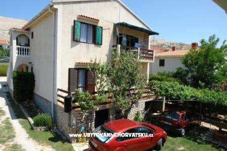 Apartmány Stupicic ostrov Pag Chorvátsko